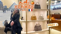 PARIS HERMÈS LUXURY SHOPPING VLOG Faubourg Saint Honoré→FSH FULL STORE ...