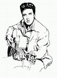 Free Elvis Coloring Pages - Coloring Home