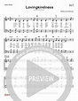 Lovingkindness Hymn Sheet (Keith & Kristyn Getty / Matt Redman / Matt ...