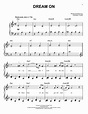 Dream On sheet music by Aerosmith (Easy Piano – 30184)