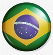 Bandeira Do Brasil Em Circulo