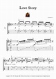 Love Story By Frances Lai - Digital Sheet Music For Guitar Tab ...