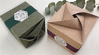 Gift Wrapping | 禮物盒包裝教學-包裝禮物設計 （正方型） - YouTube