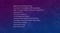 Usher - Good Kisser (Lyrics) - YouTube