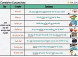 List Of Correlative Conjunctions