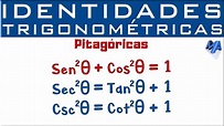 Identidades Trigonométricas | Identidades Pitagóricas - YouTube
