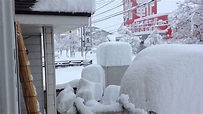 雪国日本埼玉県本庄市 信じられない記録的大雪 Neve Japão !!! - YouTube