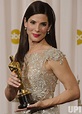 Photo: Sandra Bullock wins Best Actress Oscar at the Academy Awards in ...