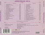 Adrian Rollini As A Sideman, Vol. 1 by Rollini, Adrian (CD, 2006) for ...