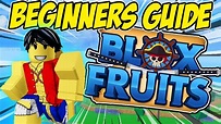 BLOX FRUITS COMPLETE BEGINNERS GUIDE - 2020 - UPDATE 11 + ALL WORKING ...