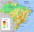 Mapa Físico Do Brasil - EducaBrilha
