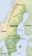 Mapa Suecia | Mapa