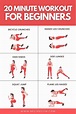 20 Minute Workout for Beginners without Equipment - Recipe Gym