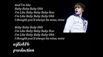 Justin Bieber ~ Baby (Acoustic) Lyrics - YouTube