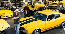 16 Pictures Of Guy Fieri's Very Yellow Car Collection
