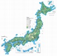 Cartina Del Giappone Fisica - Cartina Geografica Mondo