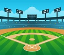 Estadio De Baseball Vectores, Iconos, Gráficos y Fondos para Descargar ...