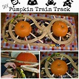 Marc's Treasure Basket: Pumpkin Train Track Play - DIY