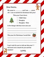 To Santa Letter Template Printable - Printable Templates