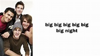 Big Time Rush - Big night (letra) - YouTube