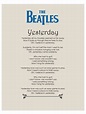 Beatles Decor, Beatles Gifts, Beatles Art, The Beatles, Beatles Song ...