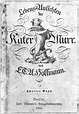 Lebensansichten des Katers Murr - E.T.A. Hoffmann Portal