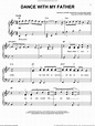Vandross - Dance With My Father sheet music for piano solo [PDF]