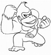 Dibujo 04 de Donkey Kong para colorear