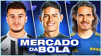 JAMES RODRÍGUEZ REFORÇO DO VASCO│O NOVO TIME DE COUTINHO│CAVANI NO BOCA ...