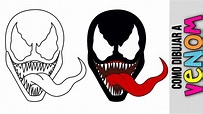 Como Dibujar A Venom 😃 Dibujos Para Colorear A Lapiz Animados Faciles ...