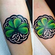 50 Shamrock Tattoo Designs For Men - Ireland Ink Ideas