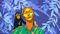 Jane Goodall Poster nostalgia Painting by Reece Jake - Pixels