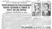 El asesinato de José Castillo, el crimen que anunció la Guerra Civil