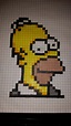 Homero Pixel Art Pixel Drawing Pixel Art Pattern Anime Pixel Art ...