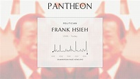 Frank Hsieh Biography - Taiwanese politician (born 1946) | Pantheon