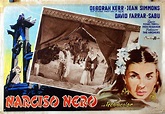 "NARCISO NERO" MOVIE POSTER - "BLACK NARCISUS" MOVIE POSTER