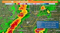 Tracking severe storms moving through central Ohio | Thursday, June 4 ...
