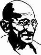 How To Draw Mahatma Gandhi Sketch Step By Step | Sketch Drawing Idea