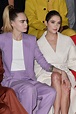 Cara Delevingne cozies up to girlfriend Ashley Benson at Milan Fashion Week