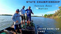 Kansas Bass Nation Youth State Championship | Keith Sebelius Lake | Day ...