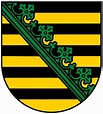 Escudo De Armas De Sajonia Alemania Stock de ilustración - Ilustración ...