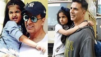 Akshay Kumar Goes Out For A Walk With His Daughter, Nitara, But The Duo ...