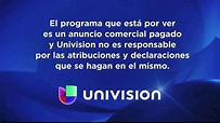 Univision 41 (Nueva York) Programa Pagando 1 (2013) - YouTube