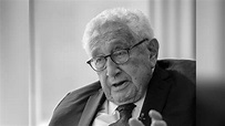 Der frühere US-Außenminister Henry Kissinger ist gestorben