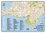 Mapas de Montevideo - Uruguai | MapasBlog