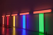 Dan Flavin, Fluorescent Light Sculpture Artist