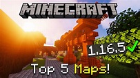 Top 5 Best Minecraft Maps for 1.16.5 (2023) - YouTube