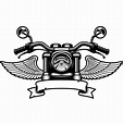 Motorcycle Logo 5 Handle Bars Wings Bike Biker Chopper image 0 ...