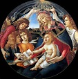 Sandro Botticelli, Madonna del Magnificat, ca 1483, tempera su tavola ...
