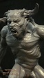 ArtStation - Wrath of the Titans - Minotaur, COLIN SHULVER